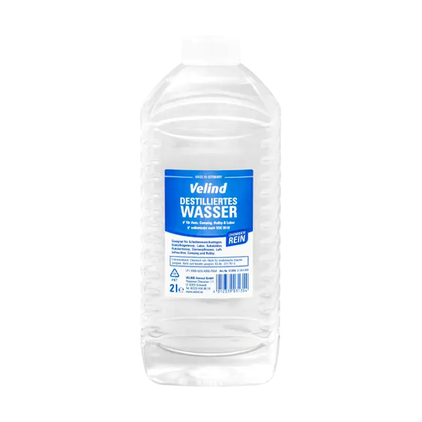 Destilliertes Wasser, 2 L