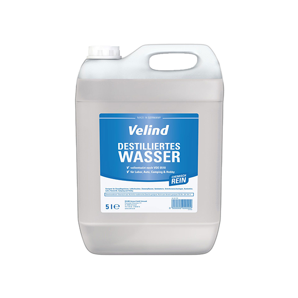 Destilliertes Wasser, 5 l