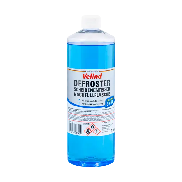 Velind Defroster Scheibenenteiser Nachfüllflasche 1 Liter